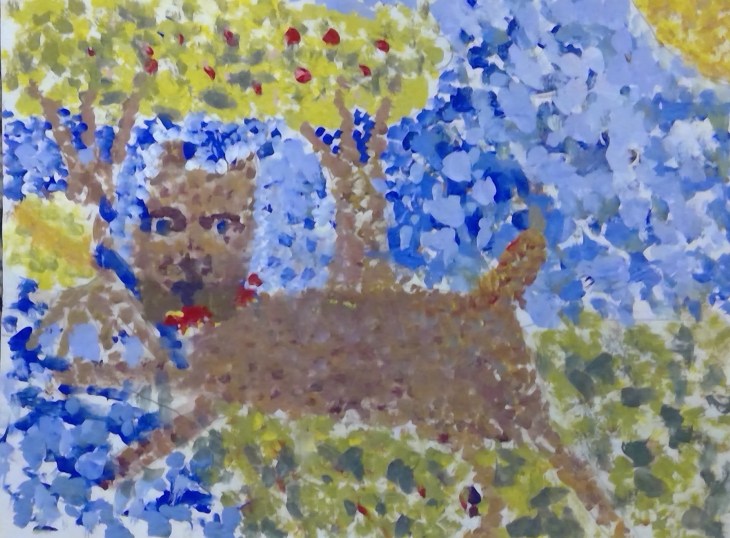 martha,pointillist horizontal